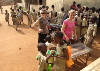 Construction école Bénin - Association Grain de Sable