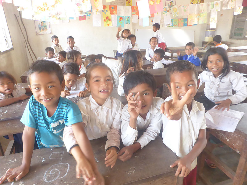 Fournitures scolaires Cambodge